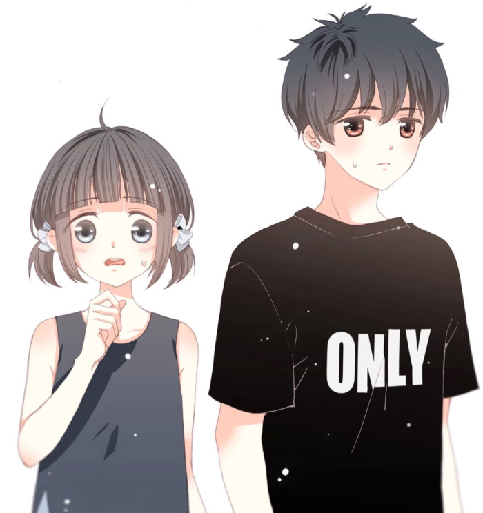 怦然心动 狄淇儿 江应怜 短发妹 漫画 短发娘 二次元 短发女生 卡通