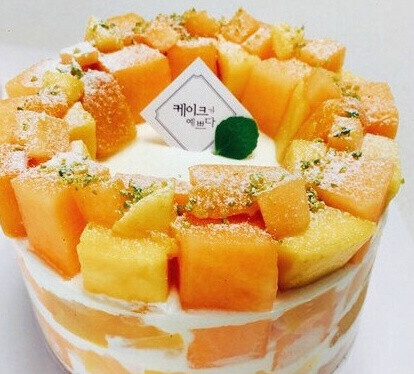 mango cake 芒果蛋糕