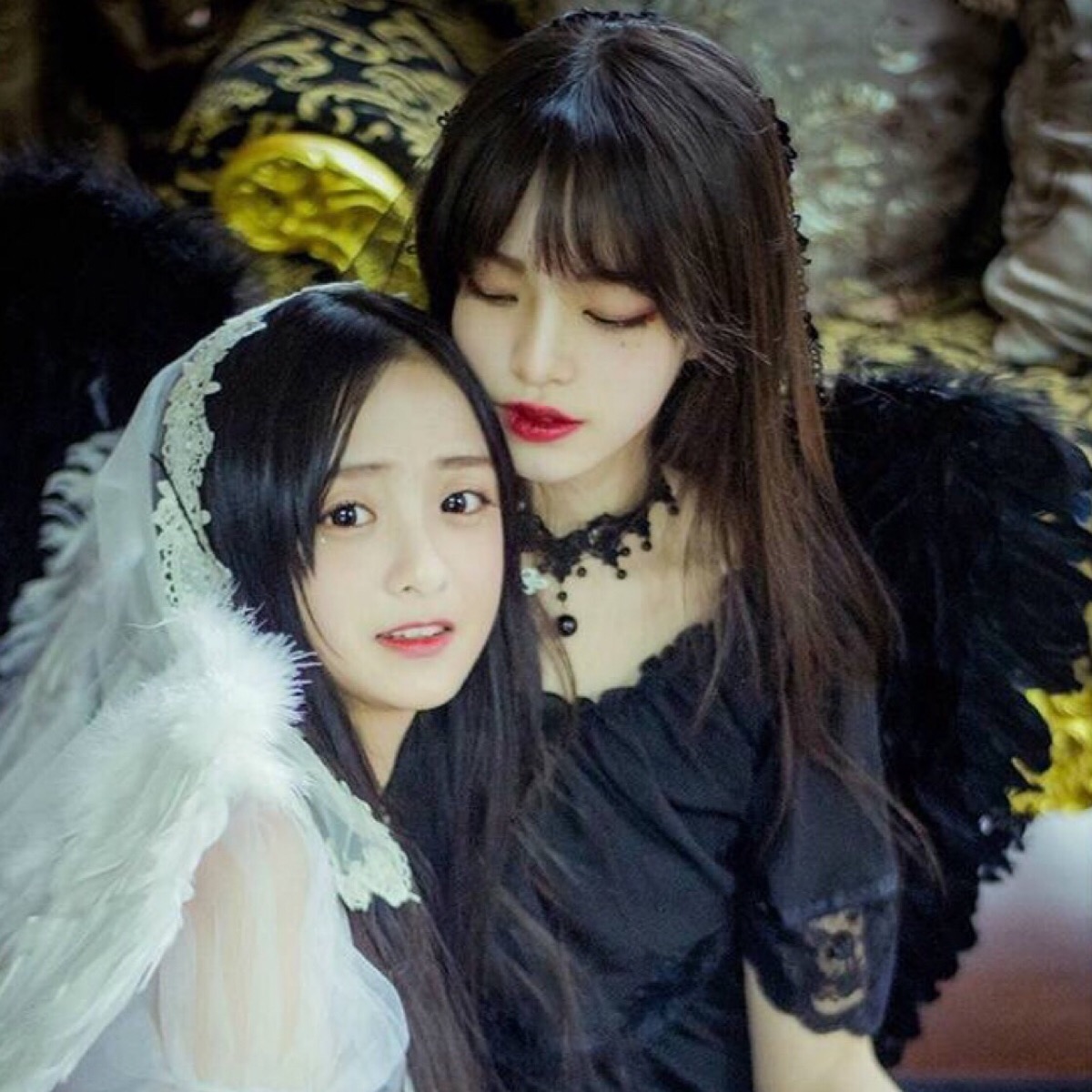 青鲤慕鱼 女生头像 双人·闺蜜