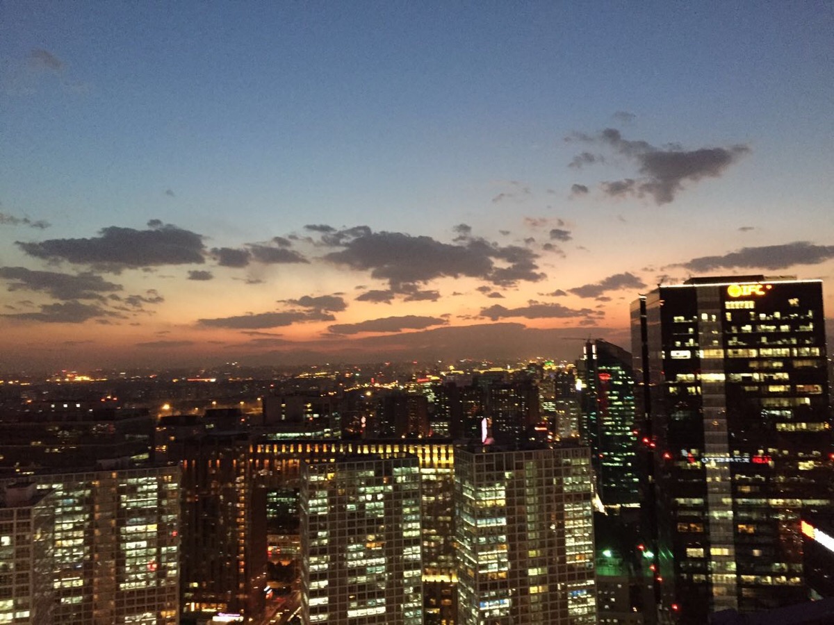 北京夜景#朝阳区 国贸