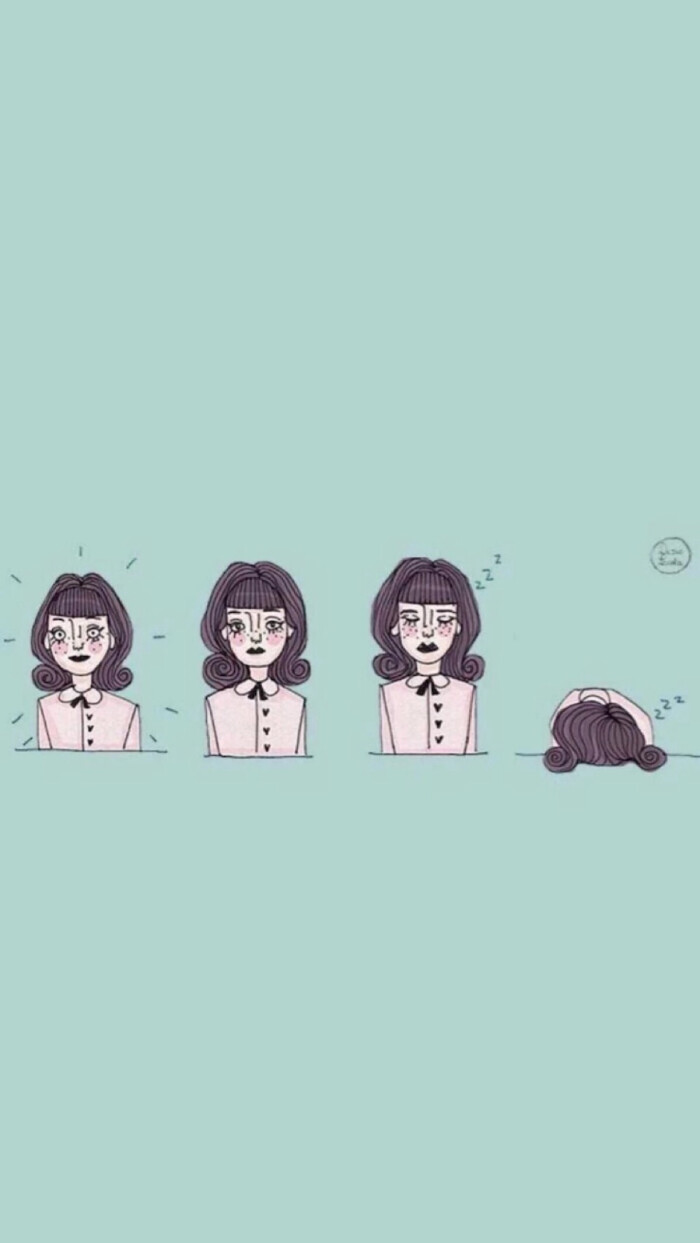 搞笑卡通清新韩范搞怪手机壁纸