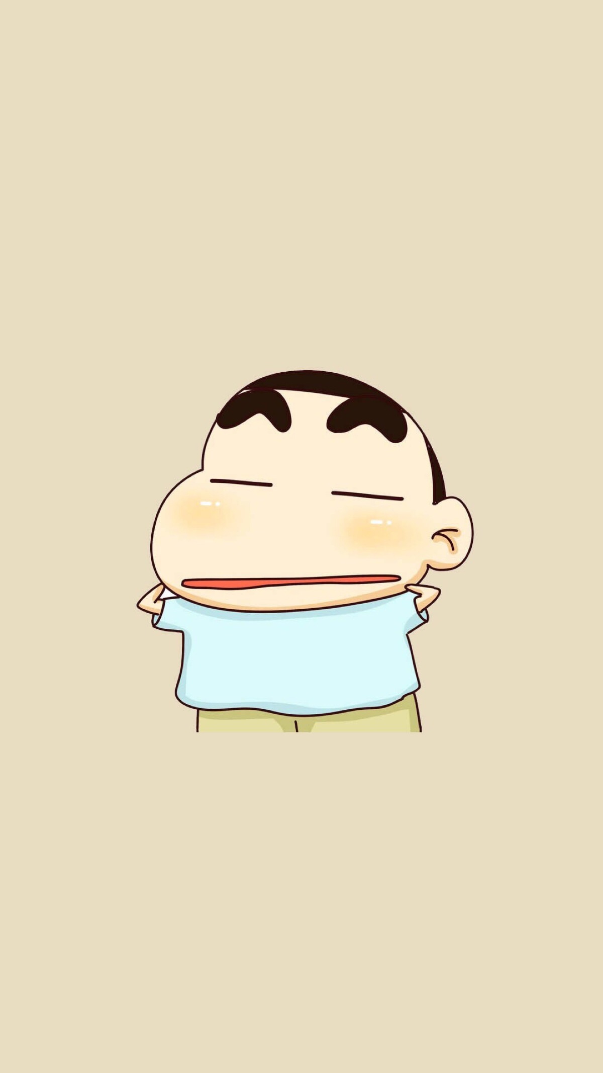 蜡笔小新 "#卡通动漫&手机壁纸""