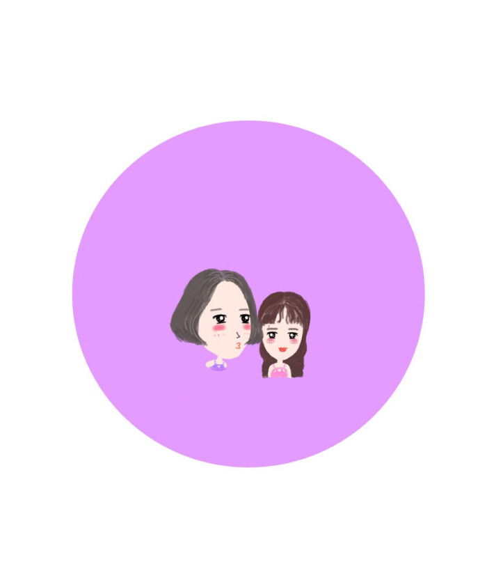 定制纯手绘卡通人物头像.加微信:lina735566