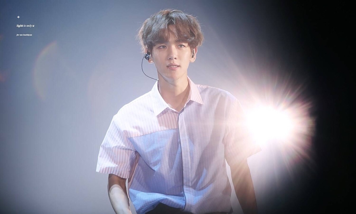 边伯贤 baekhyun 首尔三巡