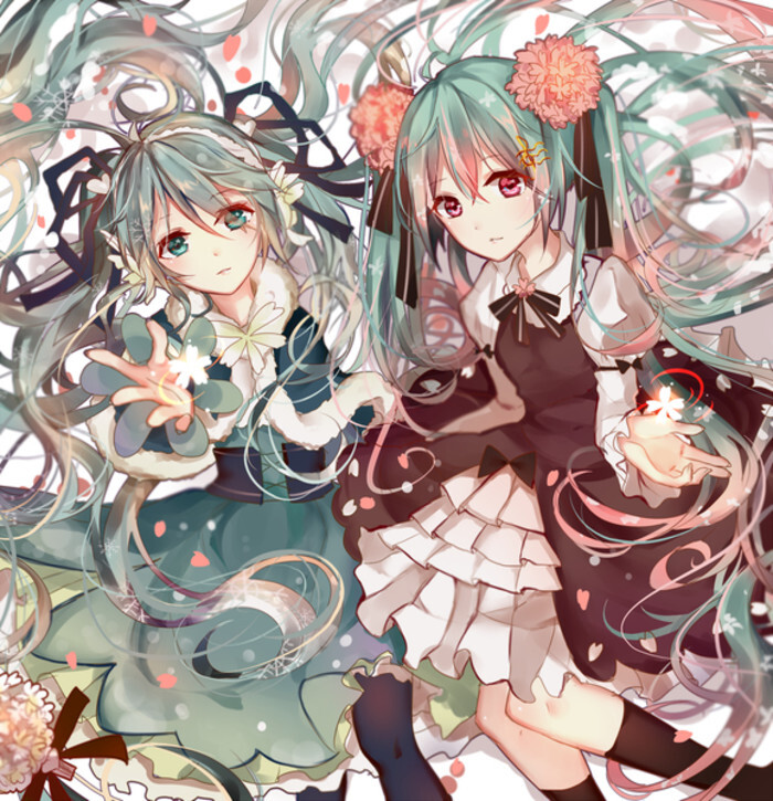 初音未来,v家,动漫美少女,巡音流歌(巡音露卡),洛天依,乐正陵,静音