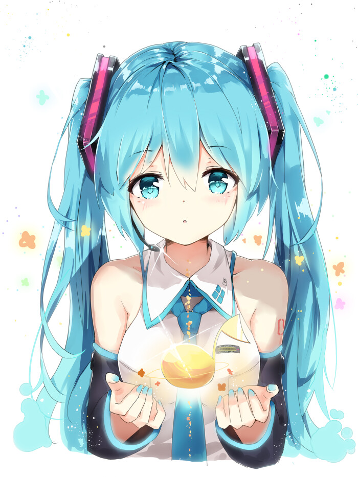 动漫 插画 少女 v家族 miku 初音 初音未来 壁纸 id=57638262