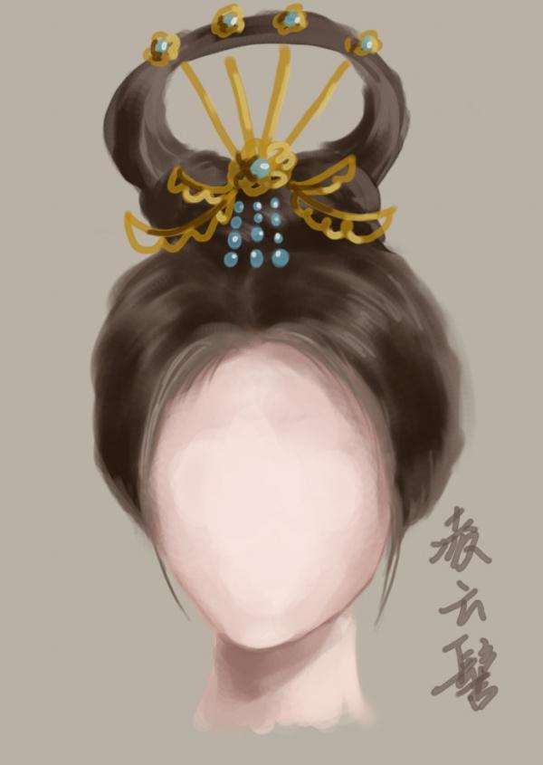 【古代女子发型大全】这么多美丽的名字,得承载多少女儿心思的进退回