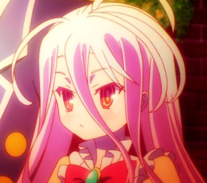 【忆惜】动漫女生头像 nogame no life 游戏人生 白