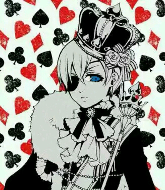 【black butler 黑执事】黑执事角色扑克牌的套图 black butler