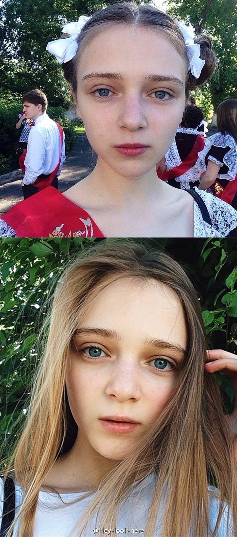 小精灵 olesya 18岁来自俄罗斯 avant 旗下模特图源见水印