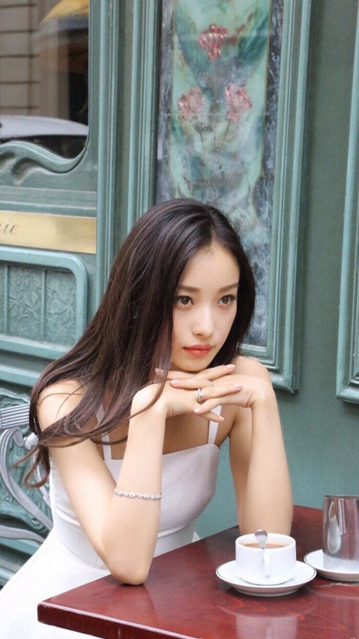 小清新#明星#平铺壁纸倪妮#高清手机壁纸"