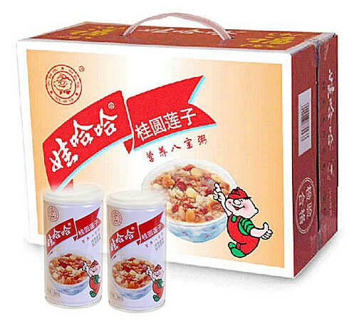 娃哈哈桂圆莲子八宝粥 360g速食粥早餐粥