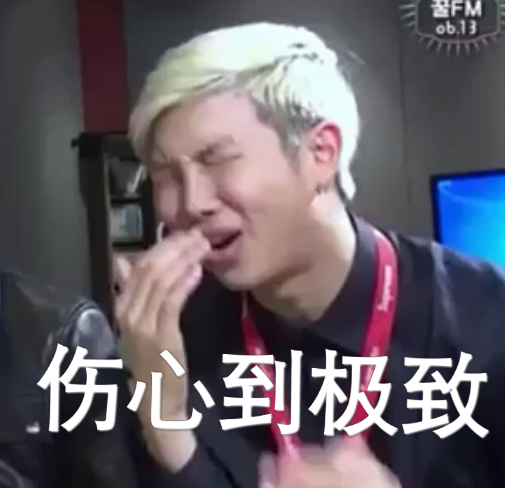 本人自制金南俊表情包 请勿二传 二改