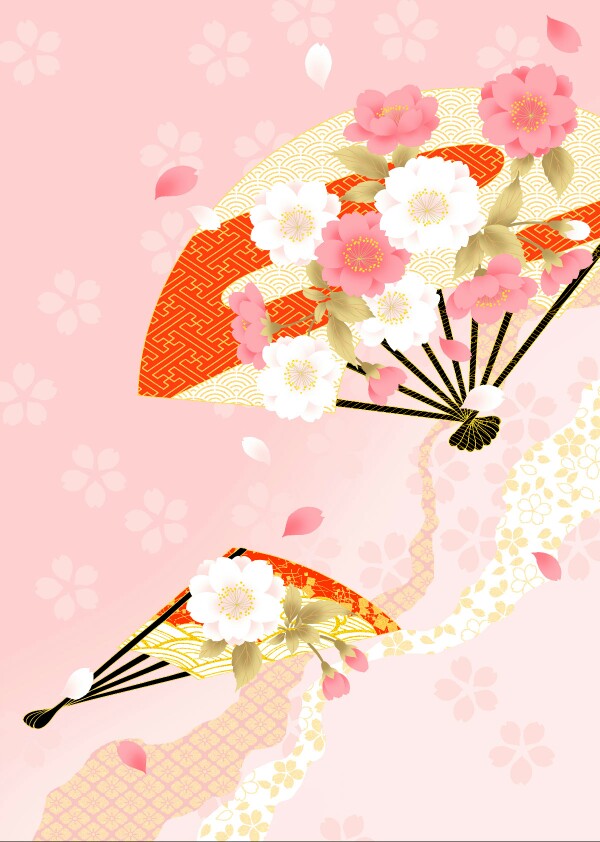 和风花纹
