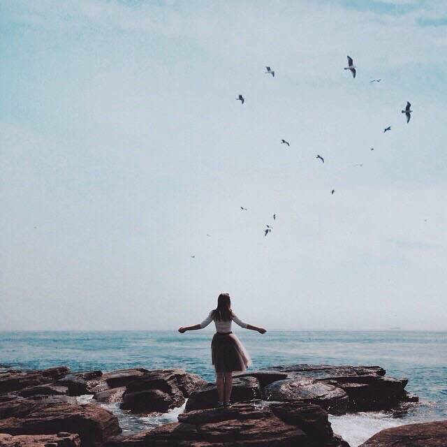 海 女生头像