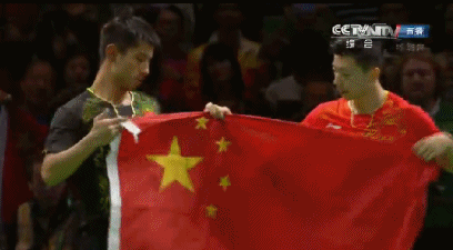 张继科马龙 中国乒乓 里约奥运会 獒龙 耽美 基友男头