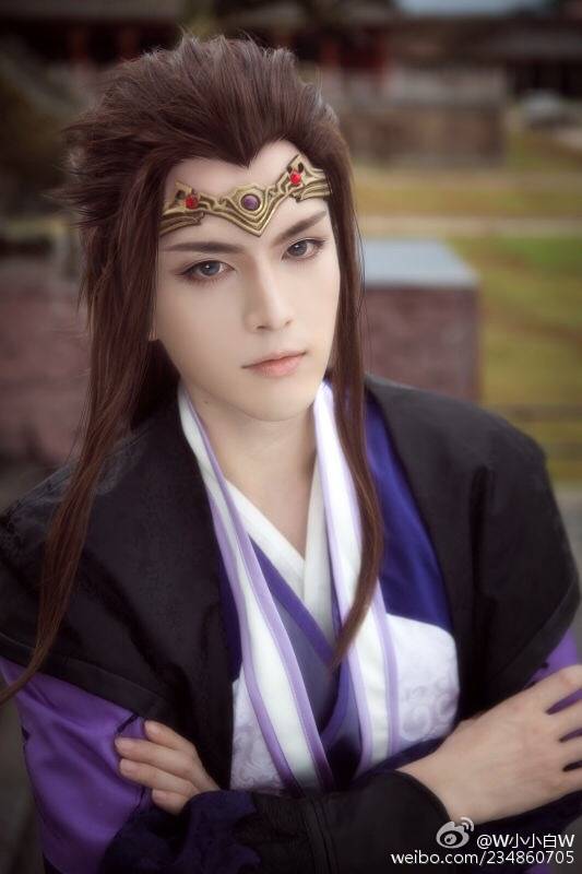 秦时明月# 青年少羽 cn:#小小白# ,摄影:@沐春风摄影师-超 ,协助:@沐