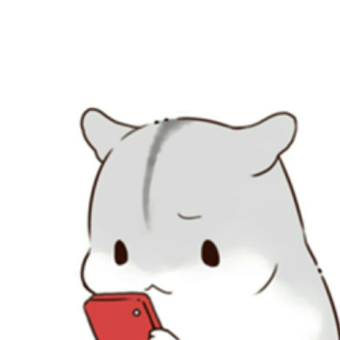动漫卡通头像 简约 可爱 小仓鼠