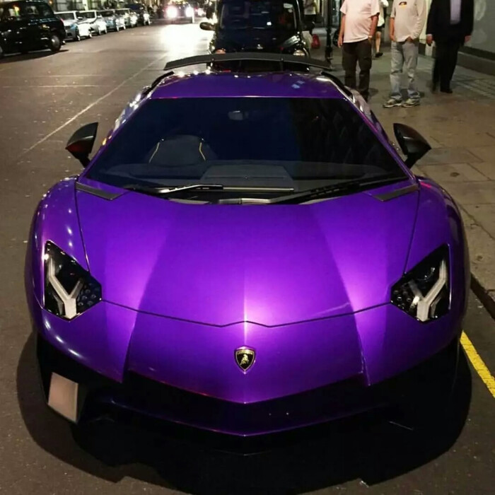 兰博基尼aventador sv,大牛紫妖◢超跑,◢跑车◢街拍,原创,生活,◢