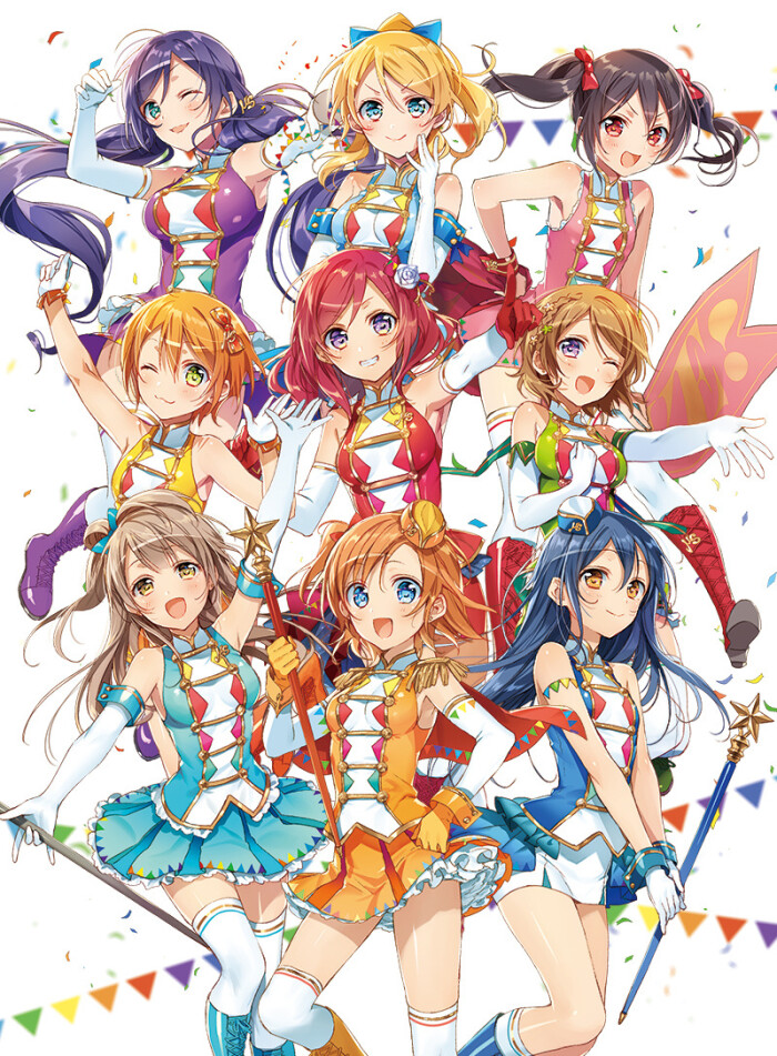 lovelive 头像 动漫 少女 情头 闺密头像 二次元 壁纸 μ"s 高坂穗乃