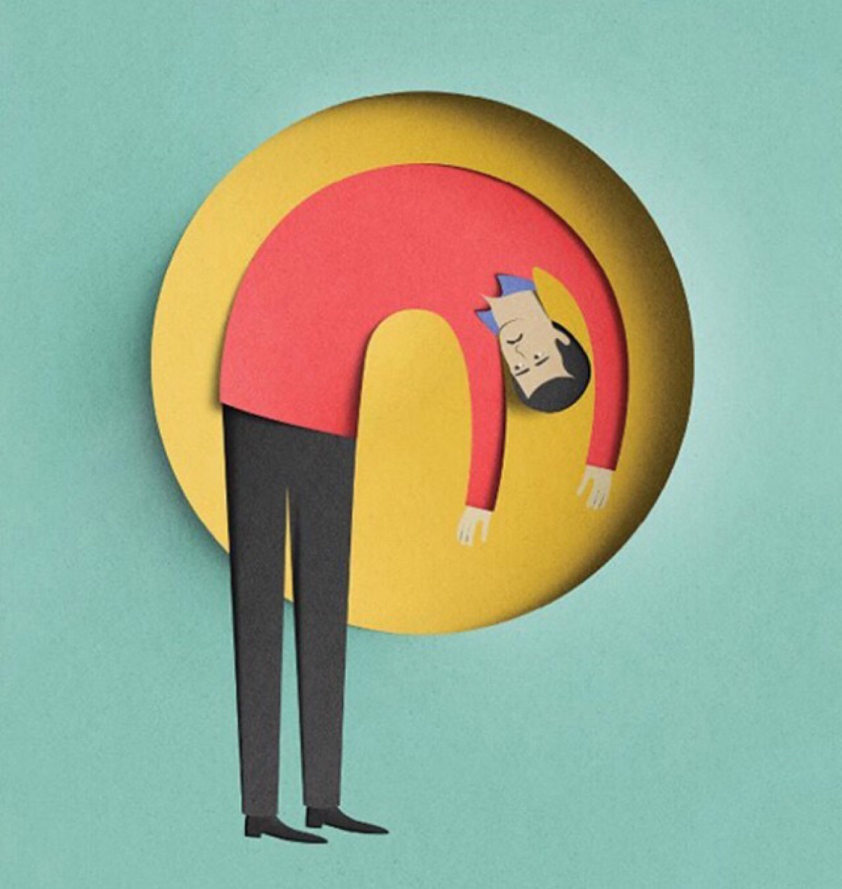 eiko ojala,爱沙利亚共和国知名剪纸,插画,平面设计艺术家.