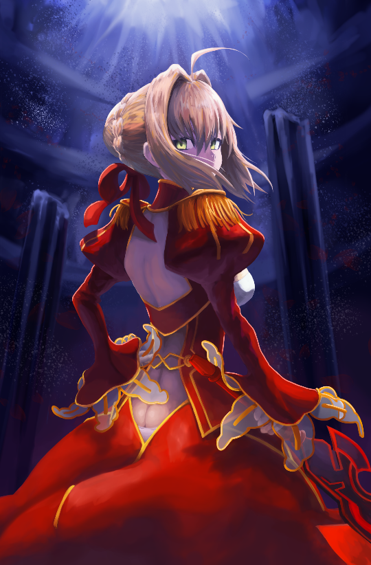 fate extra/ccc/fate grand order 赤saber 尼禄