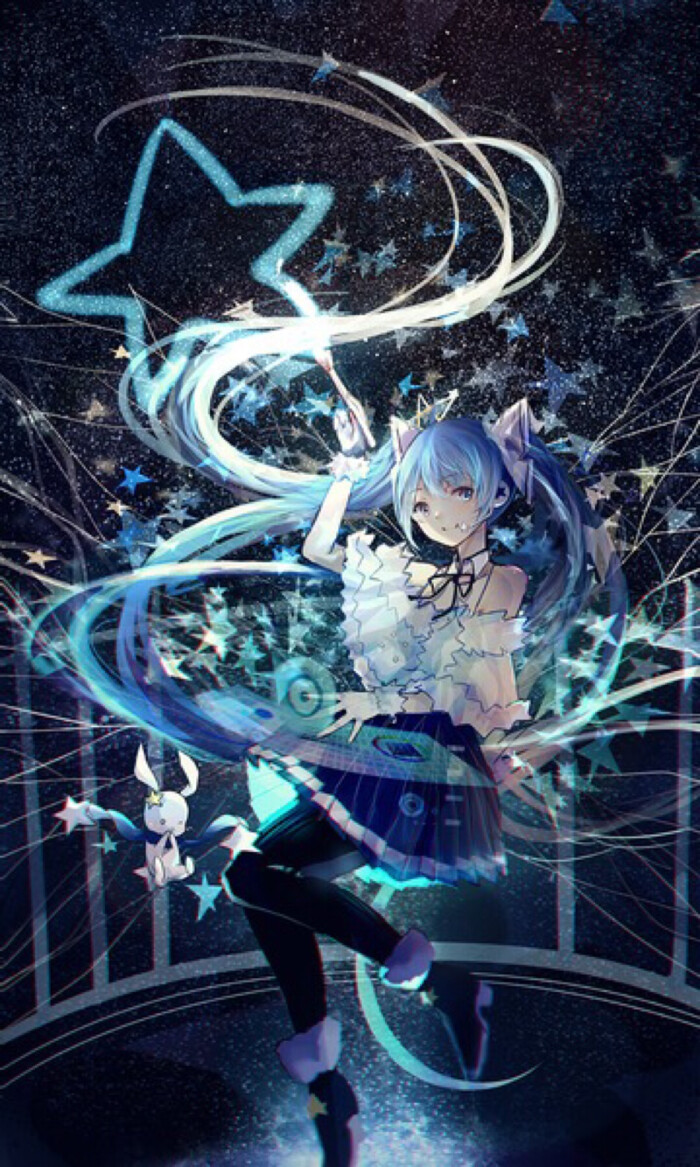 可爱动漫初音壁纸