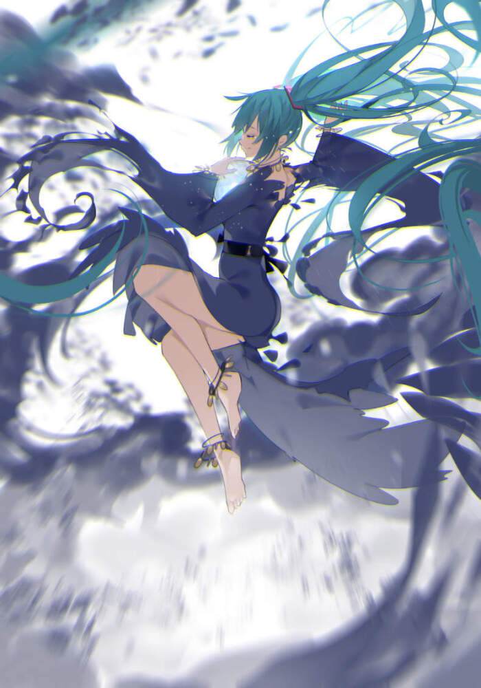 初音未来美图 壁纸 桌面 唯美 动漫 二次元 美女 霸气 可爱 萌系 miku