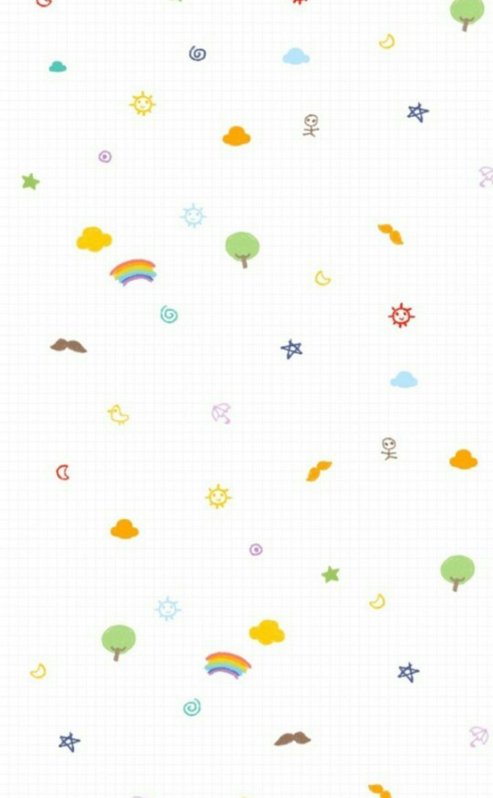 聊天背景 手机壁纸 插画 平铺 清新 可爱 文艺 文字 唯美 森系 图案