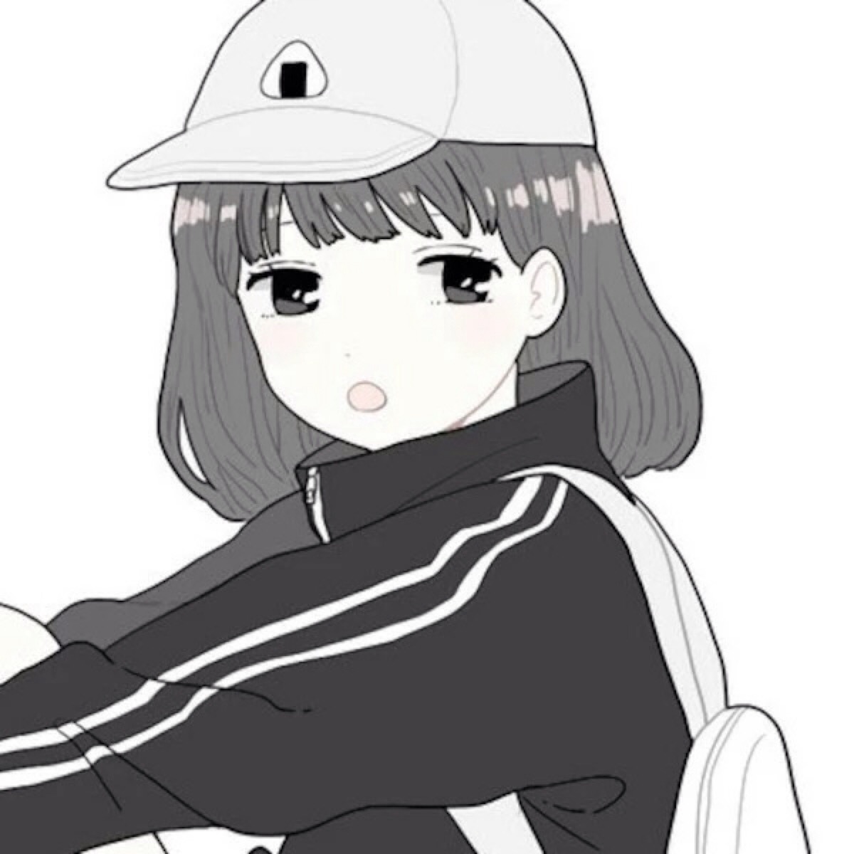 动漫少女头像短发