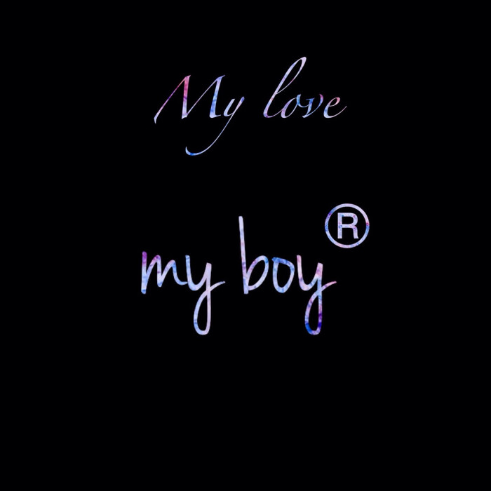 情侣头像一对 星空系列 my love