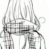 黑白动漫头像 女头情侣