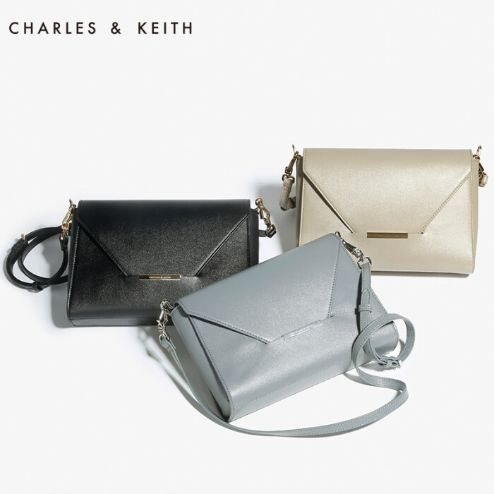 charles&keith 信封包 ck270741460 女式多功能肩包手拿包