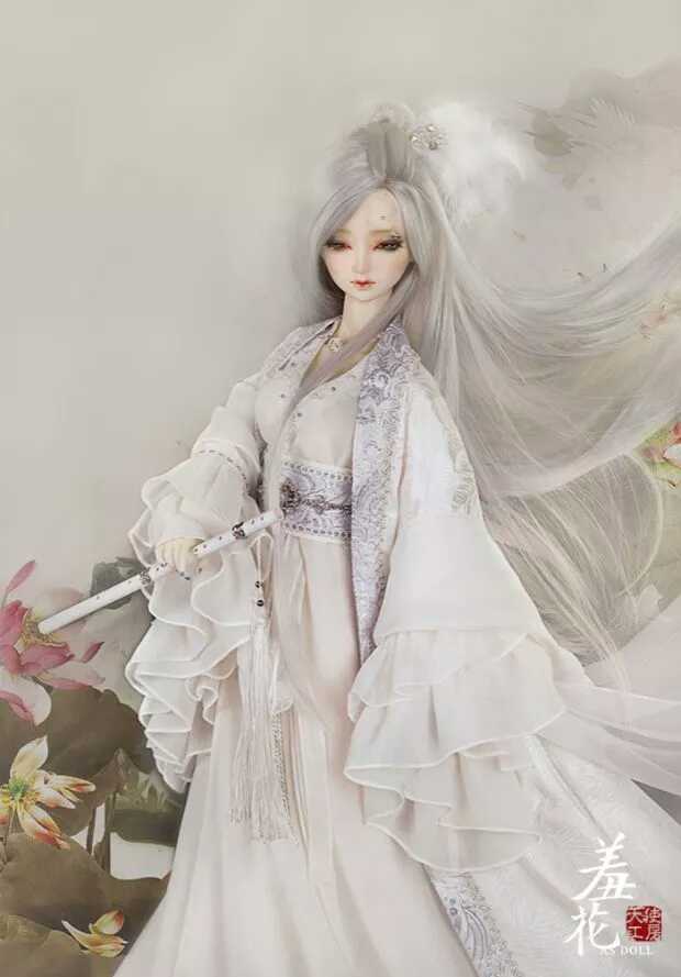 杨玉环 羞花 sd娃娃 bjd 古装娃娃 古风 唯美 手机壁纸 头像