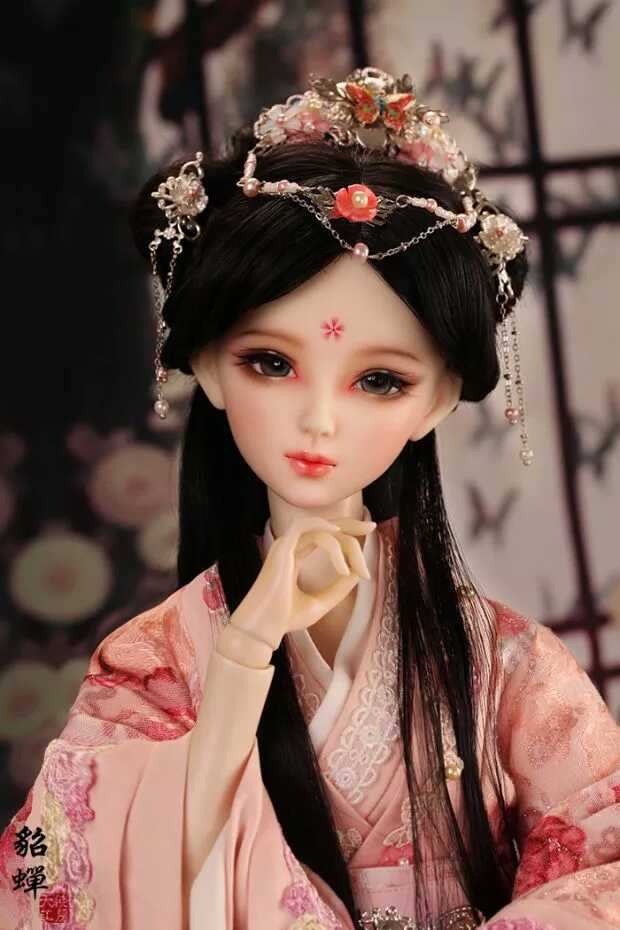 貂蝉 闭月 sd娃娃 bjd 古装娃娃 古风 唯美 手机壁纸 头像