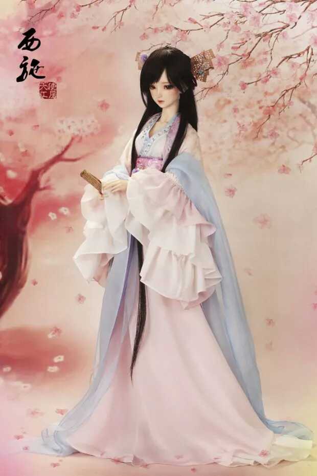 西施 沉鱼 sd娃娃 bjd 古装娃娃 古风 唯美 手机壁纸 头像