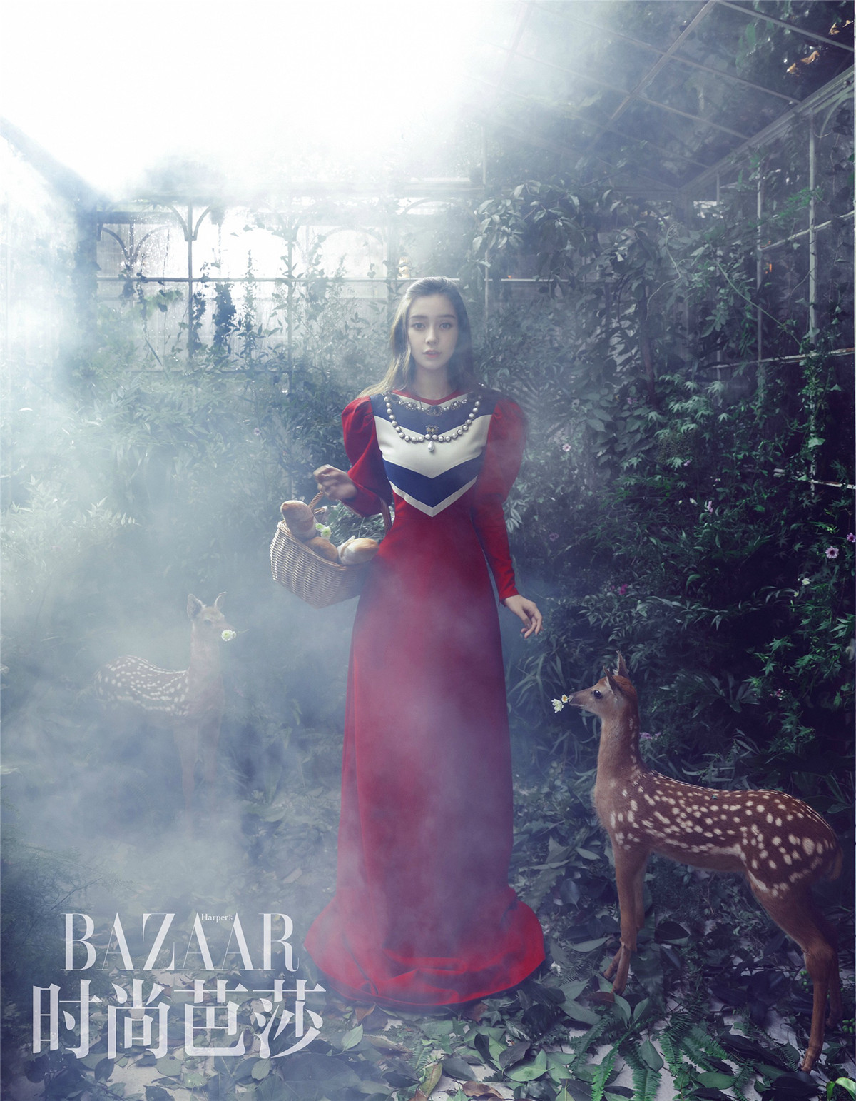 2016《harper"s bazaar 时尚芭莎》九月刊封面:angelababy(杨颖)(神秘