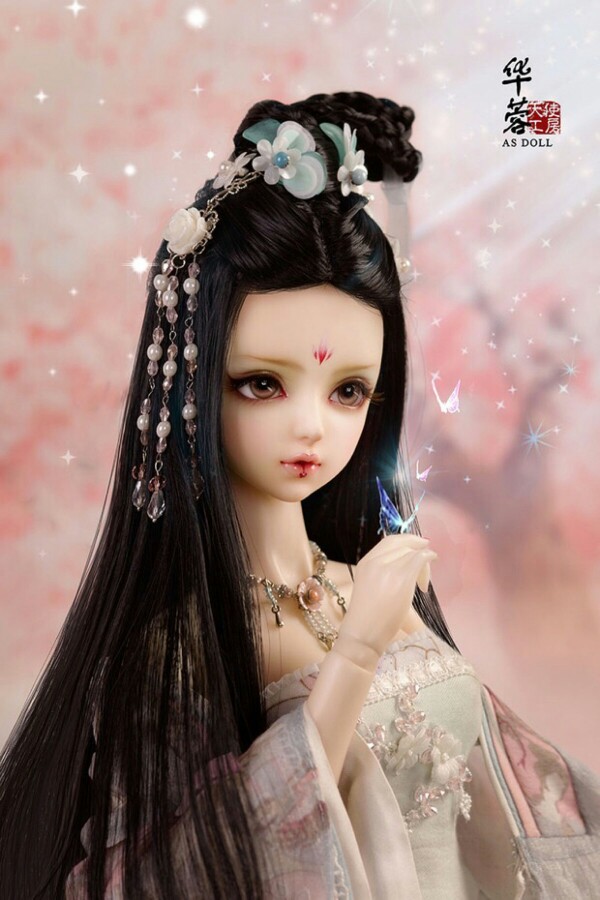 华蓉 精灵 山海经 sd娃娃 bjd 古装娃娃 古风 唯美 手机壁纸 头像