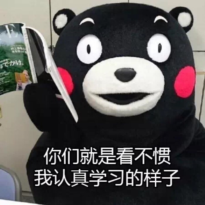 熊本熊啊 表情包啊 可爱