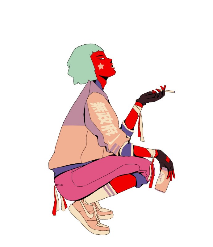 【阿根廷插画家 mau lencinas 嘻哈风格插画作品】