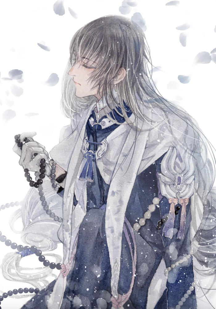 数珠丸_日出的小太阳_刀剑乱舞圈插画_网易gacha二次元社区