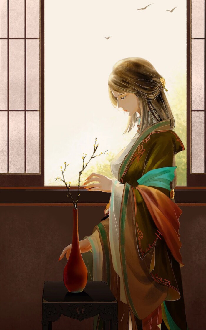 古风 美男美女 风景 壁纸 茶十三