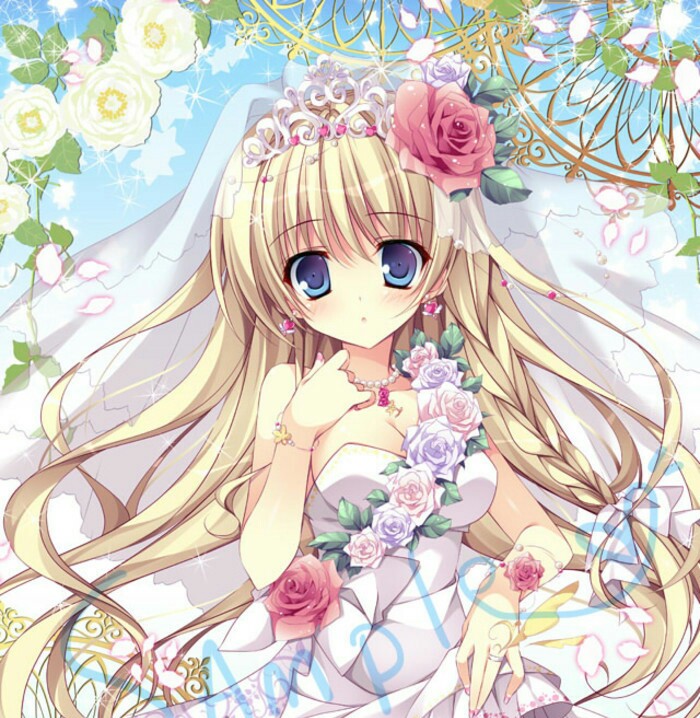 单马尾 双马尾 麻花辫 美少女 美男 二次元 动漫 美图 头像 壁纸 异色