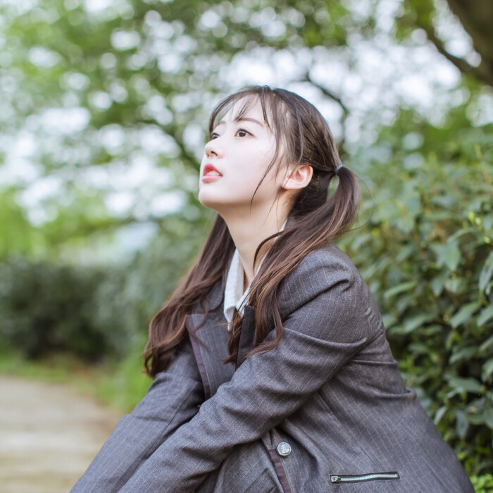 青鲤慕鱼 女生头像 森系 清新 文艺
