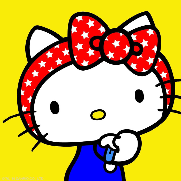 kt猫情侣头像两张,最好看hellokitty头像 hellokitty