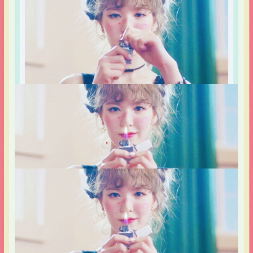 孙承欢#wendy##活力精灵wendy# russian roulette mv wendy截图温宝