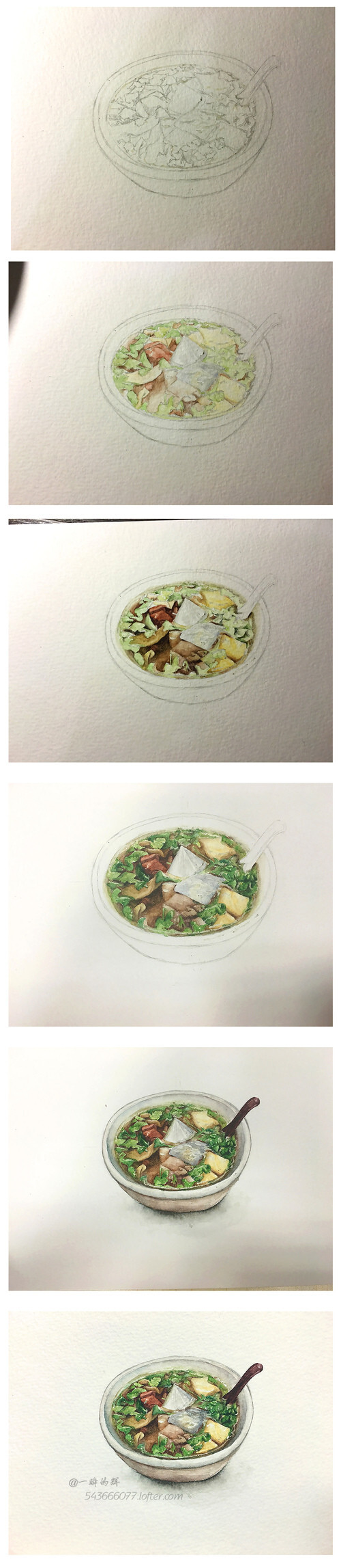 【鸭血粉丝汤】【画手:一瞬的辉】食物 饮料 贴纸 手账 字体 原稿