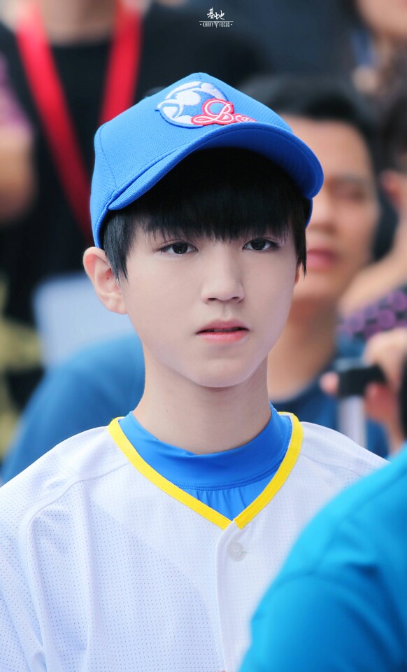 王俊凯 #tfboys 电视剧我们的少年时代 开机仪式 高清 棒球服 帅气