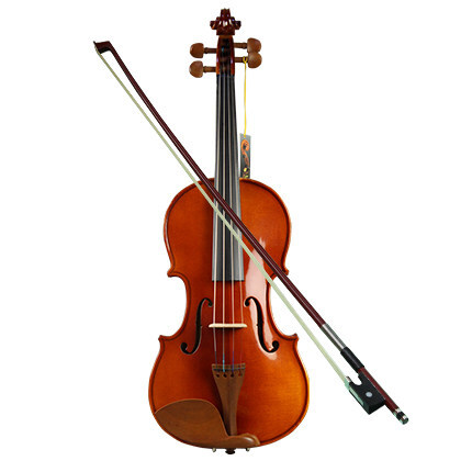 红棉v382乐器考级小提琴初学者手工儿童大人