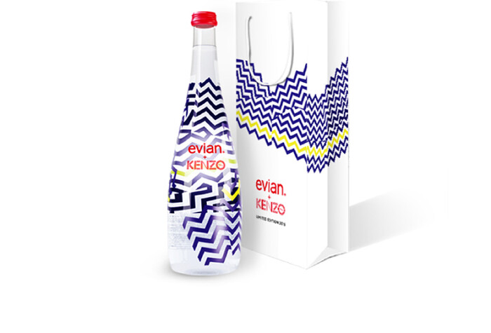 【礼袋装】evian x kenzo 2015限量瓶750ml*1瓶